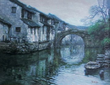 Chino Painting - Ciudad del Agua chino Chen Yifei